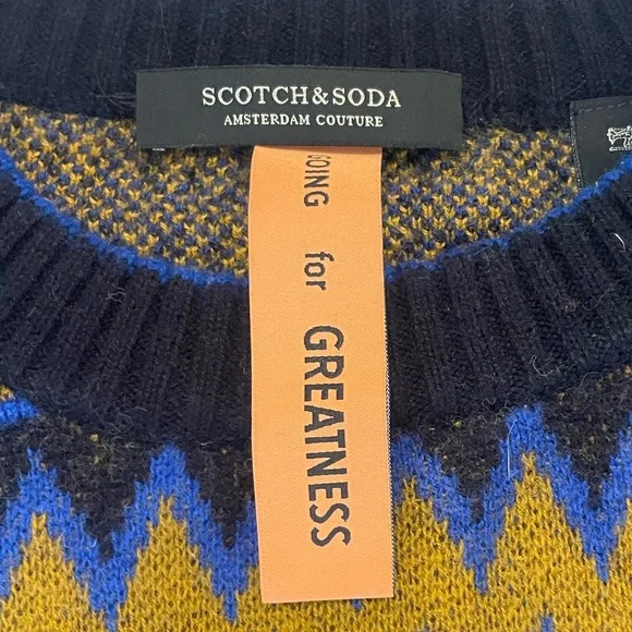 Scotch and soda Mens sweater Large